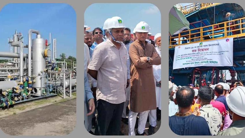 জাতীয় গ্রিডে যুক্ত হচ্ছে তিতাসের নতুন কূপের গ্যাস