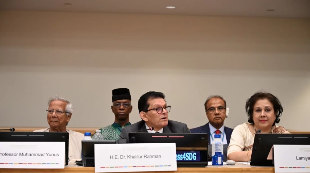 বৈশ্বিক সংকট সমাধানে মানুষের শক্তিকে কাজে লাগানোর আহ্বান খলিলুর রহমানের