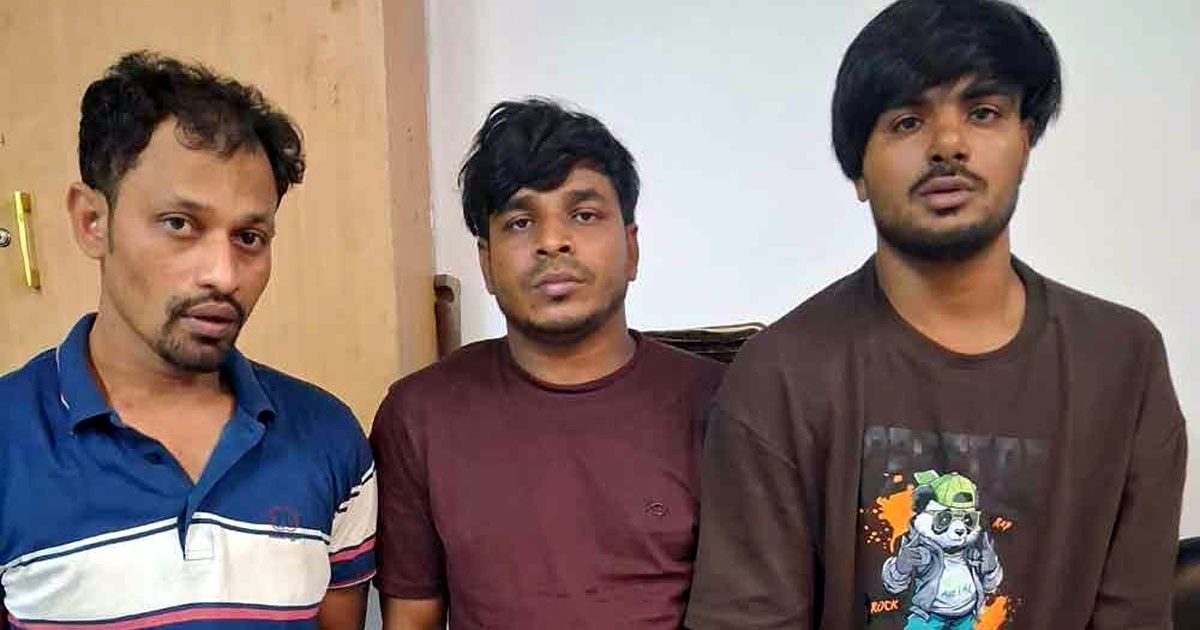 বসুন্ধরায় মোটরসাইকেল চোরচক্রের তিন সদস্য আটক