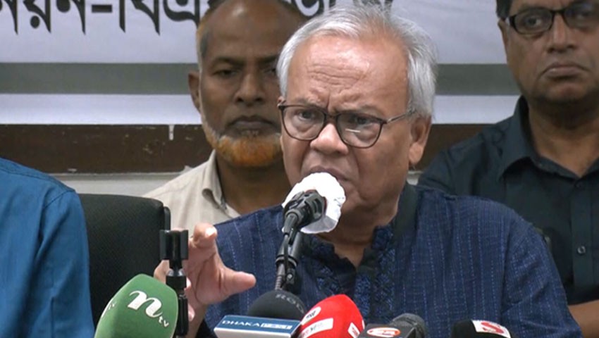 মতানৈক্য থাকলেও ফ্যাসিবাদের পুনরাবৃত্তি ঠেকাতে ঐক্যের আহ্বান রিজভীর